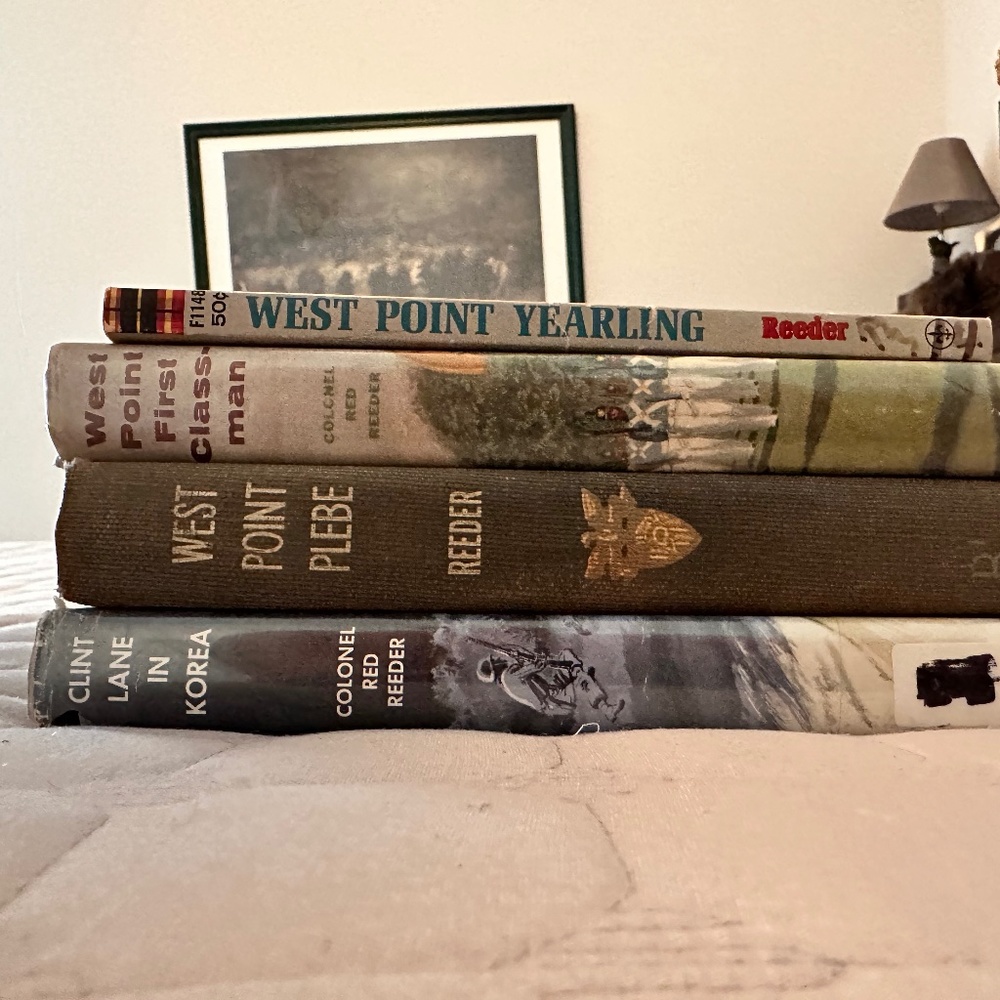 Clint Lane West Point books by Red Reeder